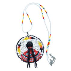 PRICES MAY VARY. 💖 UNIQUE AND EYE-CATCHING: Our handcrafted beaded necklaces are meticulously created by skilled artisans, the necklace is a combination of colorful beads creating an eye-catching design set these necklaces apart from the rest and becomes a standout accessory from the crowd. 💖 ABSOLUTE CRAFTSMANSHIP: Each of our beaded necklaces with Beaded Indigenous Women design pendant is carefully handcrafted with exceptional attention to detail. Skillfully stitched beads ensure durability Artisan Beaded Pendant Necklace, Traditional Multicolor Medallion Beaded Necklaces, Traditional Medallion Beaded Necklaces In Multicolor, Beaded Medallion Necklace For Festivals, Traditional Beaded Necklace For Crafting, Traditional Multicolor Medallion Beaded Necklace, Traditional Beaded Medallion Jewelry, Southwestern Style Black Beads Jewelry For Gift, Southwestern Style Black Bead Jewelry For Gifts