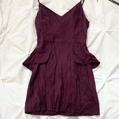 Kimchi Blue Dress From Urban Outfitters Dark Purple/Plum Color. Open Back With Covered Buttons And Back Closure. Purchased Preloved But Never Worn Myself. Great Condition. Can Be Ironed Before Shipping. Purple Lined Dress For Date Night, Chic Lined Purple Mini Dress, Chic Purple Lined Mini Dress, Urban Outfitters Ruffled Mini Dress For Party, Urban Outfitters V-neck Dress For Date Night, Spring Purple Mini Dress From Urban Outfitters, Urban Outfitters Purple Mini Dress For Spring, Urban Outfitters Purple Party Dress, Purple Sleeveless Mini Dress By Urban Outfitters