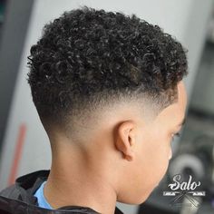 Mixed Boy Haircut Curly Hair, Mixed Boys Haircuts, Boys Haircuts Curly Hair, Boys Fade Haircut, Black Haircut Styles, Curly Hair Fade