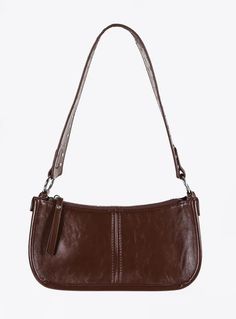 Purse Outfit, Pu Bag, Brown Leather Shoulder Bag, Brown Shoulder Bag, Brown Leather Bag, Brown Purses, Small Shoulder Bag, Leather Accessories