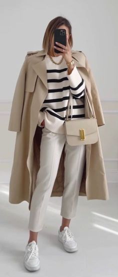 Trenchcoat Style, Classic Style Outfits, Winter Fashion Outfits Casual, Casual Work Outfits