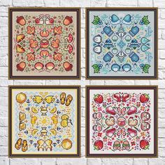 Pack 4 seasons Patchwork, cross stitch pattern, Sampler, summer, winter, autumn, spring, PDF, instant download, PATCH56-57-58-59  Pattern specifications  Design size is almost 115w x 115h stitches for each one Stitches Used: cross stitch, few backstitch Number of DMC Floss Used: almost  26 for each one  What do you get when buying the pattern  This is a digital item. The PDF file of the pattern will be available for instant download once payment is confirmed. Instant Digital Download: 2 PDF incl 4 Seasons Cross Stitch Patterns, Cross Stitch Spring Patterns, Monochromatic Cross Stitch, Nerd Cross Stitch, Cross Stitch Patch, Cross Stitch Freebies Free Downloads, Kawaii Cross Stitch, Cross Stitch Sampler Patterns