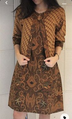 Baju Kurung Moden Style, Style Batik, Baju Kurung Moden