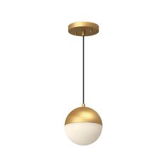 a white and gold light hanging from a ceiling