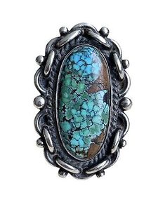 (eBay) Find many great new & used options and get the best deals for Julian Lovato Turquoise Ring at the best online prices at eBay! Free shipping for many products! Elegant Polished Sterling Silver Turquoise Ring, Unique Oval Turquoise Ring With Patina, Antique Turquoise Ring With Patina, Vintage Chrysocolla Turquoise Ring, Elegant Hallmarked Sterling Silver Turquoise Ring, Silver Bohemian Turquoise Ring Hallmarked, One-of-a-kind Silver Turquoise Ring In Sterling Silver, Black Hills Gold Jewelry, Unique Nickel-free Sterling Silver Turquoise Ring