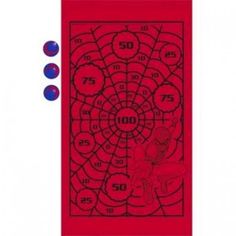 an image of a red book with numbers and symbols on the front, and three blue balls in the middle