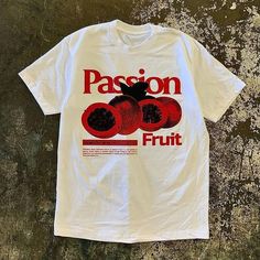 Fruit T Shirt, Serena Style, Tshirt Prints, Shirt Y2k, Mode Vintage, Funny T Shirt