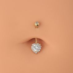 14k gold belly ring Gold Belly Button Ring, Titanium Belly Button Rings, Gold Belly Button Rings, Bellybutton Piercings, Ring Day, Belly Button Piercing Jewelry, Belly Piercing Jewelry, Gold Belly Ring, Belly Button Jewelry