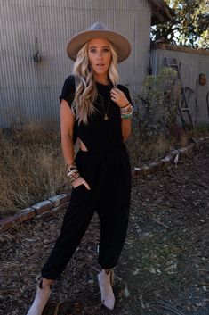 Midsummer Morocco Open Back Jumpsuit - Black | Three Bird Nest Open Back Jumpsuit, Tan Hat, Three Bird Nest, Travel Jacket, Boho Outfit, Padded Bralette, The Nest, Cute Comfy, How To Get Warm