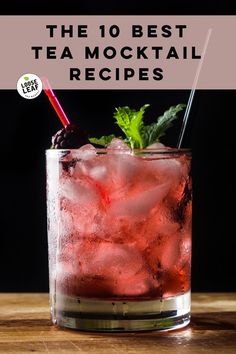 the 10 best tea cocktail recipes