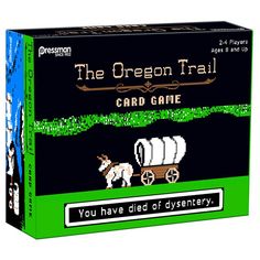 the oregon trail card game you have died of dysendery