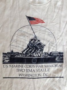 Vintage US Marine Corps War Memorial Iwo Jima Statue Washington, D.C. T shirt USA medium Iwo Jima, Us Marine Corps, Us Marine, Vintage Harley Davidson, Vintage Harley, Marine Corps, Vintage Disney, Shirt Ideas, Disney Mickey