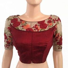 Model Blouse Designs Latest, Pattern Blouse Designs, Brocade Blouse Designs, 50 Blouse Designs, Blouse Designs High Neck, Cotton Blouse Design