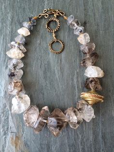 Click on image to see a larger version Gift Snapchat, Chunky Stone Necklace, Raw Gemstone Jewelry, Rock Necklace, Bracelet Love, Bracelets And Rings, Photo Charms, Chunky Jewelry, Natural Stone Jewelry