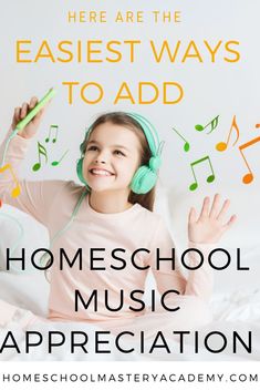 Here Are The Easiest Ways To Add Homeschool Music Appreciation  #homeschool #musiccurriculum #homeschoolmusic #music #homeschooling Homeschool Music Lessons, Homeschool Music Curriculum, Practice Guitar, Elementary Homeschool, Unit Studies Homeschool, Creative Chaos, Homeschool Music, How To Motivate, Homeschool Lesson Plans