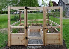 an outdoor garden area with several different types of plants in it and the words lumber not included