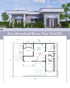 the floor plan for this house is very large and has three windows, two balconies