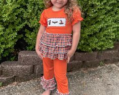 Candy Corn Outfit for Baby Girls - Etsy Corn, Girl Outfits