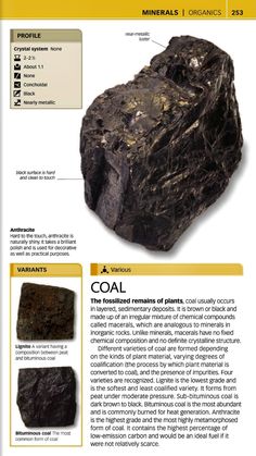 an article about coal and its uses