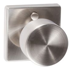 You can now update your home with the Bergen-Square Knob. The square rosette highlights the clean appearance of the modern design and brings a unique feel to your home. The Bergen-Square Knob offers an affordable and fresh approach to upscale style and utility. Sure-Loc Hardware Ridgecrest Modern Bergen-Square Satin Stainless Interior Bed/Bath Privacy Door Knob | BG102-SQ 32D Brushed Nickel Door Knobs, Interior Door Knob, Shaker Interior, Interior Design Schools, Paint Shakers, Interior Door Knobs, Home Improvement Tv Show, Garage Addition, Privacy Door