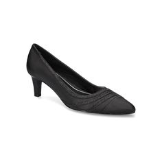 Add to your classy style with these sophisticated Easy Street Nobel women's pumps.Click this FOOTWEAR GUIDE to find the perfect fit and more! Add to your classy style with these sophisticated Easy Street Nobel women's pumps. Click this FOOTWEAR GUIDE to find the perfect fit and more! SHOE FEATURES Multi-material upper Lightweight design Heel to toe padded insole Slip-on for easy on and offSHOE CONSTRUCTION Synthetic upper Fabric lining Rubber outsoleSHOE DETAILS Pointed toe Slip-on Foam footbed Synthetic Round Toe Kitten Heels For Formal Occasions, Medium Width High Heel Pumps For Evening, Elegant High Heel Court Shoes For Work, Elegant Evening Pumps With Pointed Toe, Elegant Synthetic Court Shoes With Padded Heel, Elegant Heels With 4-inch Heel For Work, Formal Pumps With 4-inch Heel, Elegant High Heel Synthetic Heels, Elegant Synthetic Court Shoes For Spring