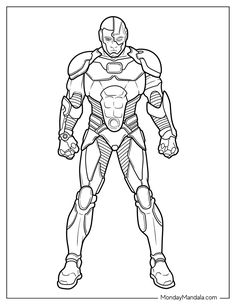 an iron man coloring page with the text,'i am not sure what this is