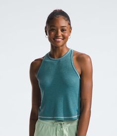 A perfect choice for warm-weather wandering, the slim-fit Women’s Sunpeak Waffle Tank is constructed with 34% TENCEL® Lyocell for a light feel you’ll find yourself reaching for. Women's Women's Tank Tops [North Face, Northface, thenorthface, the northface, TNF, tnf] Sporty Tops For Summer Outdoor Activities, Sporty Summer Tops For Outdoor Activities, Summer Stretch Tops For Outdoor, Stretch Top For Summer Outdoor Activities, Breathable Tops For Summer Outdoor Activities, Summer Athleisure Tops For Outdoor Activities, Spring Stretch Tops For Outdoor Activities, Stretch Tops For Outdoor Activities In Summer, Stretch Tops For Summer Outdoor Activities