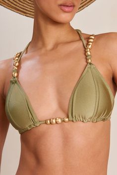 Africa Aesthetic, Vacay Fits, Gold Swimsuit, Swimwear Aesthetic, Resort Swimwear, Brushed Brass Hardware, Aesthetic Collection, Closet Tour, Trendy Bikinis