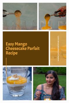 easy mango cheesecake parfait recipe