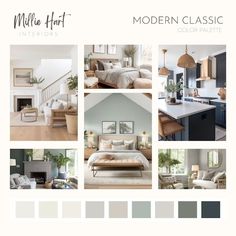 the interior color scheme for modern classic