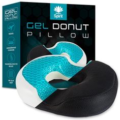 PRICES MAY VARY. Polyester Imported It's Got To Gel - The Gel Makes All The Difference - The object of a donut seat cushion is pressure relief. That's why the Healthy Spirit Donut Cushion contains a top layer of pressure reducing gel. Coccyx cushion. Preganacy pillow. Tailbone pain relief cushion - Lower back pain, sciatica, post surgery, and pregnancy, pain can make sitting for long periods of time a nightmare. The Healthy Spirit Donut cushion features strategic cut outs to reduce pressure on t Sciatica Pregnancy, Tailbone Pain Relief, Donut Cushion, Tailbone Pain, Pregnancy Pain, Donut Pillow, Healthy Donuts, Post Surgery, After Surgery