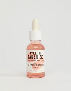 Self Tanning Face, Tanning Face, Self Tanning Drops, Isle Of Paradise, Coconut Oil Face Mask, Tanning Drops, Diy Coconut Oil, Self Tanning Lotions, Beauty Wishlist