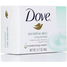 Dove Bar Soap for Sensitive Skin 3.17 oz (Pack of 2) Dove Sensitive Skin, Dove Bar Soap, Dove Bar, Dove Beauty Bar, Dove Soap, Skin Bar, Dove Beauty, Soap For Sensitive Skin, Mild Cleanser