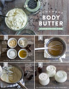 Homemade Whipped Body Butter, Joululahjat Diy, Body Cleansing, Diy Body Scrub