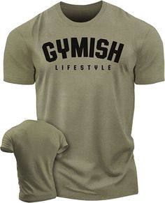 Gymish Lifestyle Workout T-Shirt, Funny Gym Shirts, Lifting T-Shirt, Deadlift Introducing Gymish Lifestyle's collection of male gym workout t-shirts, the perfect addition to your workout wardrobe. Our motivational gym t-shirts are designed to inspire and motivate you to push harder and reach your fitness goals. Whether you're hitting the gym, weightlifting, or running, these workout shirts for men are a perfect choice.Gym clothing for men is made from high-quality, breathable cotton blend materials that will keep you comfortable during your workouts. With a variety of styles and sizes, our fitness shirts for men are perfect for any workout - Small, Medium, LG Large, XL X-Large, XX XXL, XXX 3XOur motivational sayings collection features funny gym shirts designed to uplift those who do weigh Comfortable Gym T-shirt With Letter Print, Crew Neck T-shirt With Letter Print For Workout, Moisture-wicking Graphic Tee With Crew Neck, Gym T-shirt With Text Print Crew Neck, Gym Graphic Tee With Logo Print, Graphic Tee With Logo Print For Gym, Comfortable Sports T-shirt With Graphic Print, Moisture-wicking Crew Neck T-shirt With Comfortable Fit, Basic Sports T-shirt With Letter Print