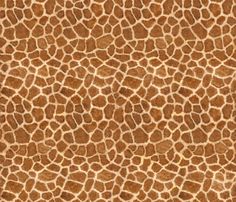 a giraffe print pattern is shown in brown