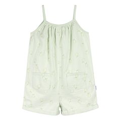 This sleeveless toddler girl romper is the perfect warm-weather outfit for your little girl to wear all season long! With a slightly stretchy material for a comfortable fit, the simple pull-on style and stylish faux wood buttons make dressing easy, and the cute shoulder bows add a fashionable touch she’ll love. For easy care, it’s machine washable so you can have it clean and ready to go for her to wear again and again. Our essentials have been independently certified with STANDARD 100 by OEKO-T Toddler Girl Romper, Sleeveless Romper Jumpsuits, Baby Size Chart, Gerber Baby, Cotton Sleepwear, Warm Weather Outfits, Romper Jumpsuit, Stylish Sweaters, Baby And Toddler