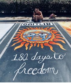 Sublime Senior Parking Spot, Sublime Parking Spot, Grad Parking Spot Ideas, Guy Senior Parking Spot Ideas, Music Parking Spot Ideas, Senior Parking Spaces Music, Album Cover Parking Spot, Hippie Parking Spot Painting, Senior Parking Spot Ideas Funny