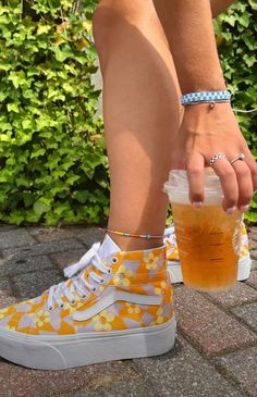 Unique High Top Vans, Cute Summer Shoes Aesthetic, Unique Shoes Aesthetic, Colorful Shoes Outfit Sneakers, Cool Sneakers Aesthetic, Cute Summer Sneakers, Aesthic Shoes, Cool Shoes Aesthetic, Unique Shoes Sneakers