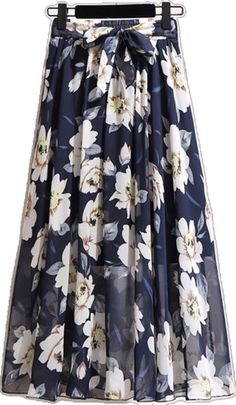 Elegant Printed Summer Skirt, Fitted Chiffon Maxi Skirt For Spring, Spring Floral Print Stretch Maxi Skirt, Spring Fitted Chiffon Maxi Skirt, Spring Chiffon Fitted Maxi Skirt, Chiffon Dress With Lined Skirt, Casual Chiffon Skirt With Floral Print, Casual Chiffon Maxi Skirt With Floral Print, Summer Chiffon Maxi Skirt With Floral Print