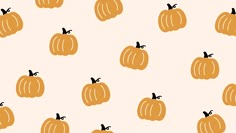 an orange pumpkin pattern on a white background