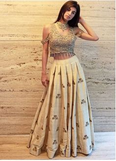 For more, follow @keynas03✨✨ Skirt And Crop Top, Crop Top Lehenga, Red Lehenga, Indian Prints, Party Wear Lehenga, Indian Couture, Indian Suits, Indian Wedding Outfits, Trend Style