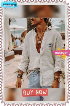 Men's Linen Shirt Summer Shirt Designer Shirt Beach Shirt Turndown Spring Summer Long Sleeve White Blue Green Graphic Outdoor Street Clothing Apparel Button-down Button-up Beach Shirt With Pockets, Beach Button-up Shirt With Pockets, Beach Season Shirt With Button Closure, Button-up Tops With Pockets For Beach Season, Beach Shirt With Pockets, Beach Season Button-up Tops With Pockets, Beach Shirt With Pockets For Spring, Summer Long Sleeve Shirt With Button Closure, Beach Linen Shirt With Button Closure