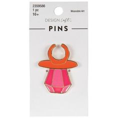 Dimensions: 1.48" x 1.18" Material: Metal & Enamel Color: Gold, Pink & Orange Age Grade: 16+ Quantity: 1 Enhance your accessories with sweet accents like this Candy Ring Pin! This nostalgic piece features a classic candy ring shape, complete with a faceted candy diamond top. The gold metal details make the design stand out. Attach this to your hand bag to give it a delightful look! 80's Clothes, Lollipop Ring, Candy Ring, Wearable Art Fashion, Classic Candy, Diamond Top, 80s Outfit, Design Stand, Ring Shapes