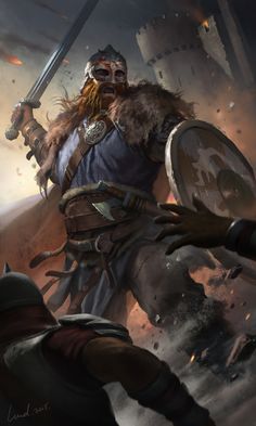 Arte Viking, Art Viking, Viking Character, Half Elf, Dnd Stuff, Norse Vikings, Art Cards