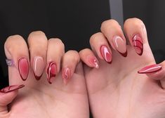 Merah Maroon, Wedding Nail, Fake Nail, Nail Art, Art, Nail Arts