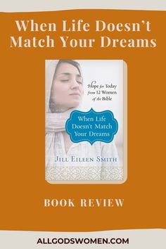 the book when life doesn't match your dreams by julia ellen smith with an orange background