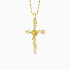 In the "Floral Cross Collection," the April pendant eloquently showcases the Daisy, a symbol deeply rooted in themes of innocence, purity, and loyal love. This necklace celebrates the Daisy's Christian connotations, embodying the purity and simplicity associated with the Virgin Mary and her faith. Each element of the cross is meticulously crafted to reflect the Daisy’s delicate petals, presenting a serene and clean design that captures the essence of simplicity in faith. Perfect for those who ho Spiritual Flower Pendant Necklace For Anniversary, Spiritual Flower Pendant Necklace For Mother's Day, Symbolic Crucifix Necklace For Gift, Spiritual Crucifix Necklace For Memorial, Spiritual Cross Pendant Necklace For Anniversary, Elegant Cross Necklace For Memorial, Elegant Memorial Cross Pendant Necklace, Spiritual Necklace For Mother's Day Blessing, Symbolic Pendant Necklace For Mother's Day