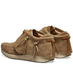 Visvim FBT JP Sand | END. Visvim Fbt, Shiny Shoes, Porter Yoshida, Norse Projects, Sporty And Rich, Native American Fashion, Fleece Pants