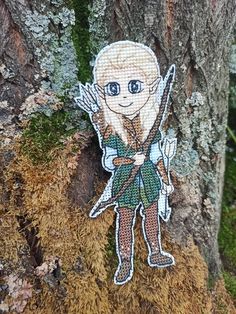 Middle-Earth. Legolas cross stitch pattern designed by Your Briar Patch. 
ATTENTION! Fabric and threads are not included!
Cross stitch charts are intended for personal use only and can't be distributed any way. Alternative Crafts, Briar Patch, Fairy Tale Characters, Pattern Code, Embroidery Scissors, Pattern Brands, Legolas, Stitch 2, Cross Stitch Charts